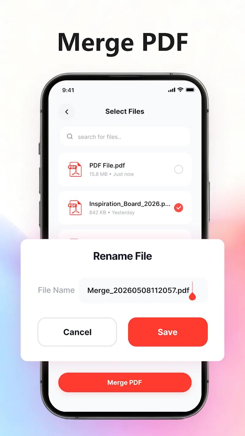 MobilePDF Editor: Image to PDF Screenshot 4