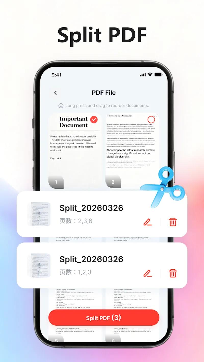 MobilePDF Editor: Image to PDF Screenshot 5