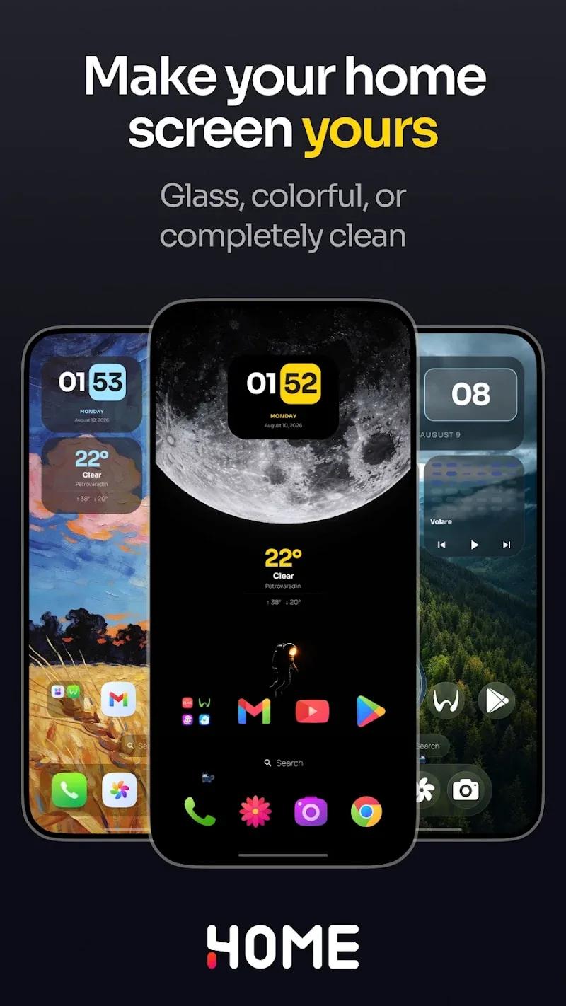 One4Home: Launcher & Themes Screenshot 1