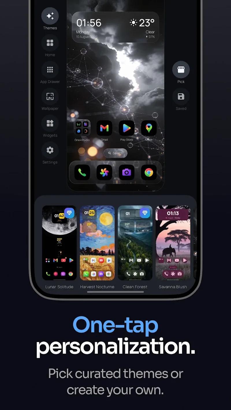 One4Home: Launcher & Themes Screenshot 2