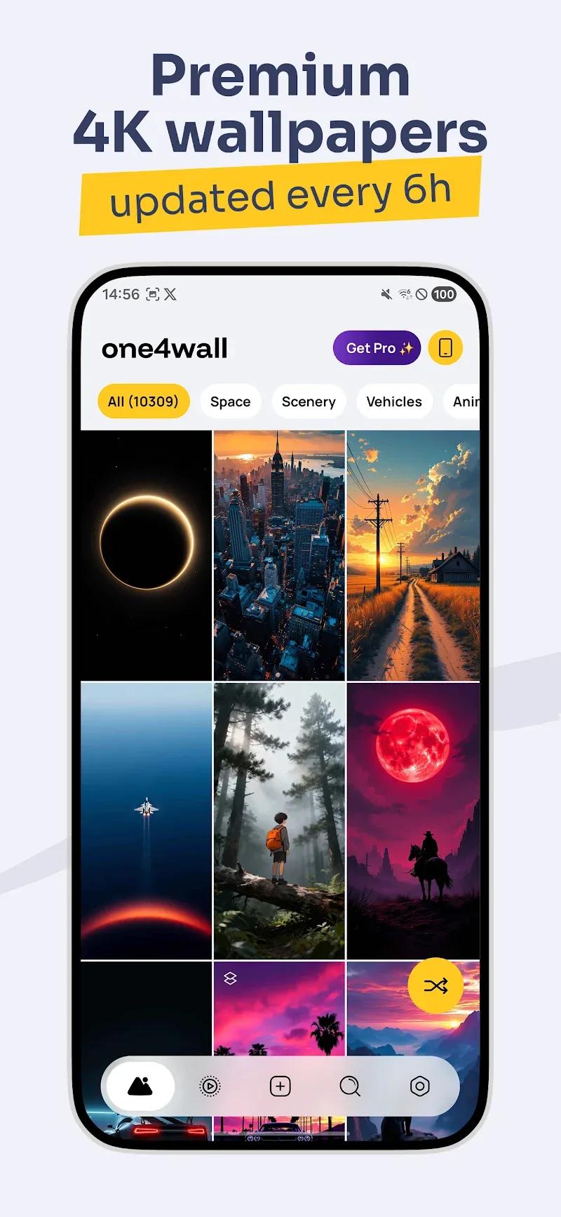 One4Wall: 4K Wallpapers & Live Screenshot 2