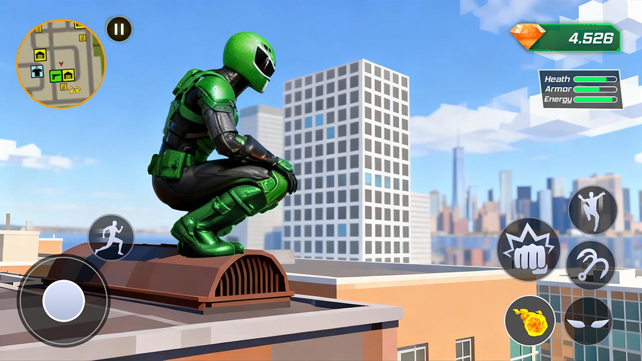 Super Rope: Hero Flying Screenshot 4