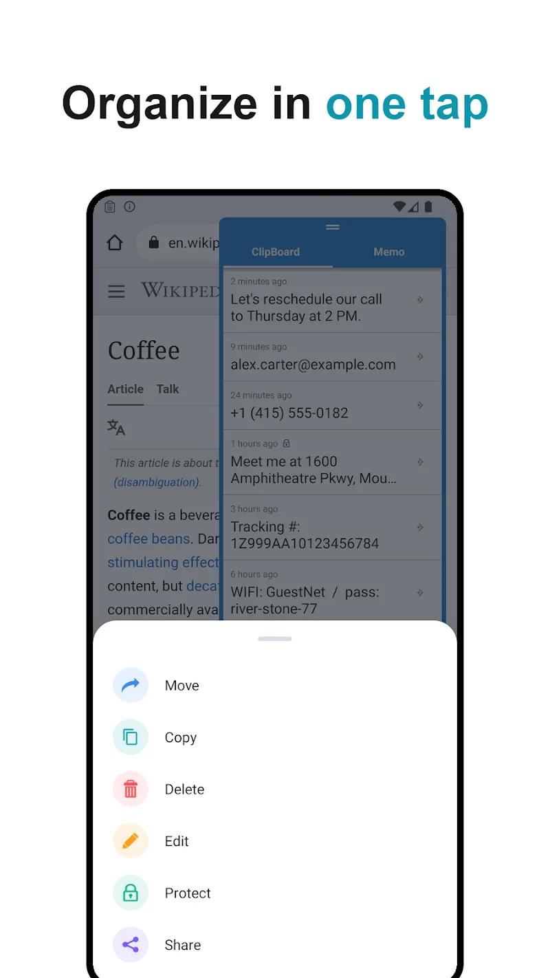 Clipboard Pro: Manager & Memo Screenshot 2