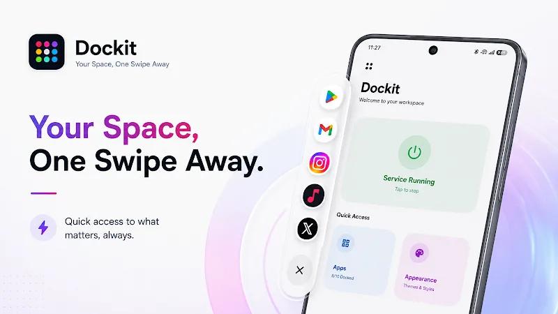 Dockit - Edge Launcher Screenshot 1