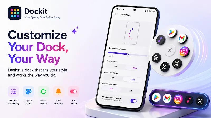 Dockit - Edge Launcher Screenshot 5