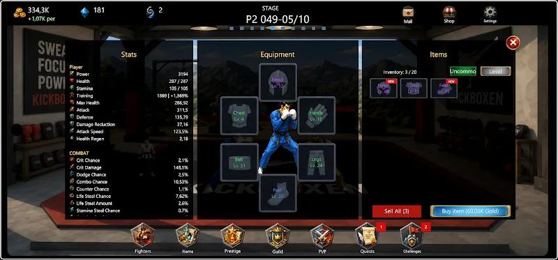 Idle Fighter Screenshot 4