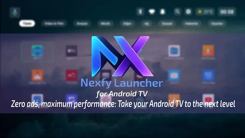 Nexfy Launcher for Android TV Screenshot 2