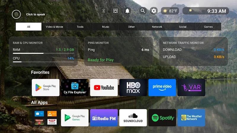 Nexfy Launcher for Android TV Screenshot 3