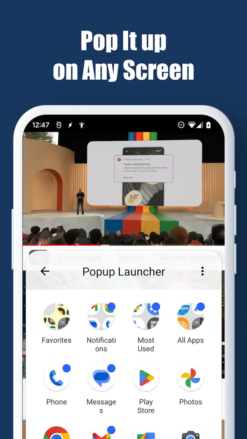 Popup Launcher Screenshot 1