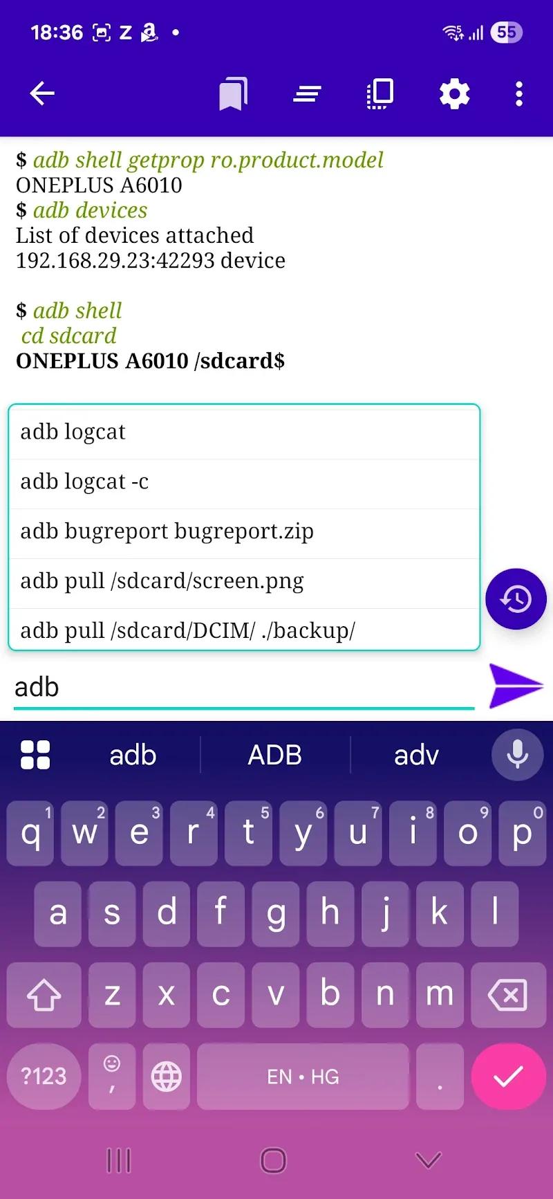 Remote ADB Over WiFi Screenshot 1
