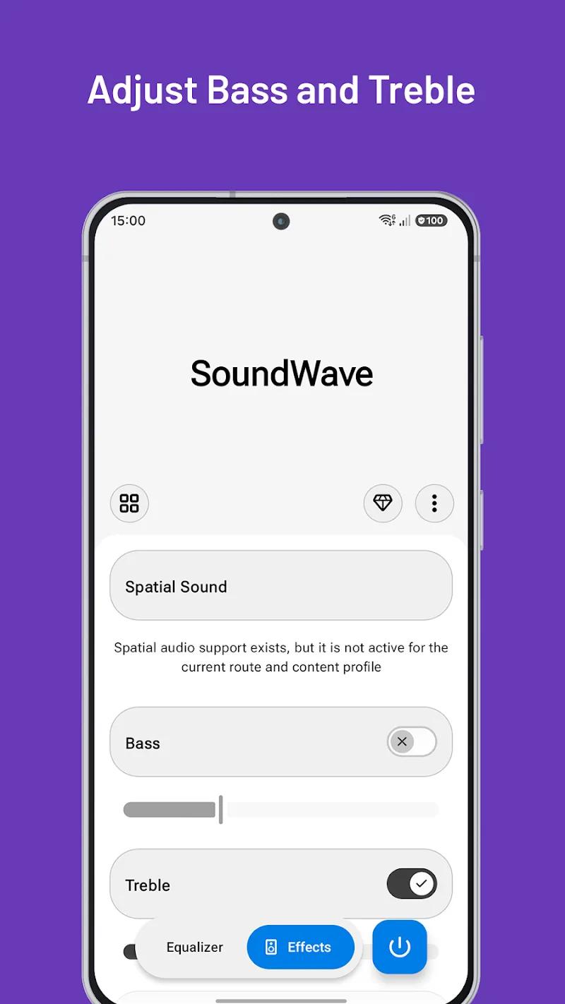 SoundWave: Equalizer & Bass Screenshot 3