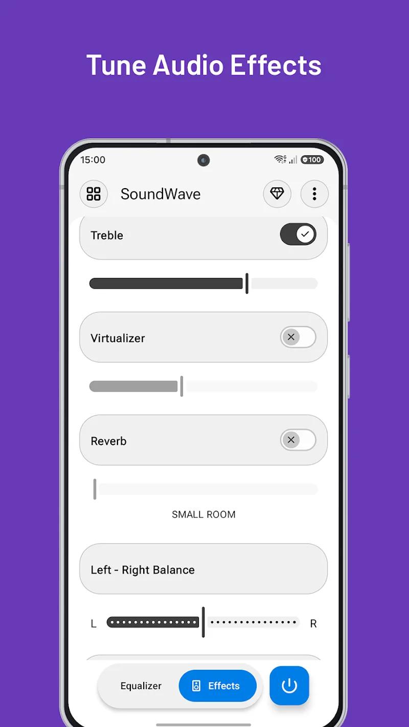 SoundWave: Equalizer & Bass Screenshot 4