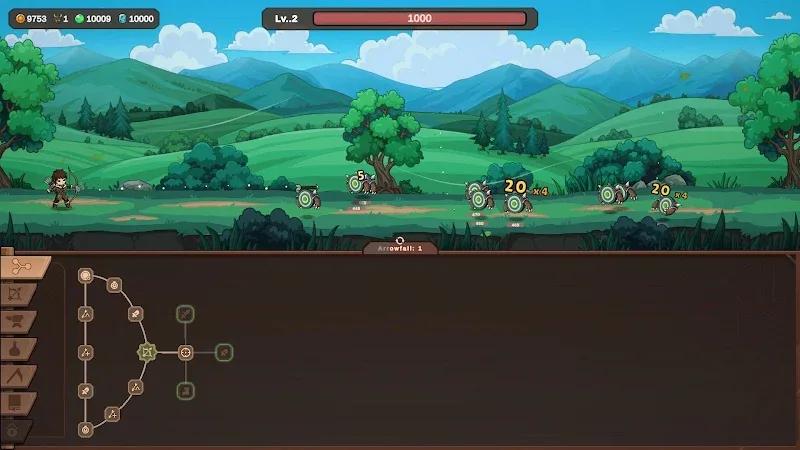 Zad Archery: Idle RPG Screenshot 1