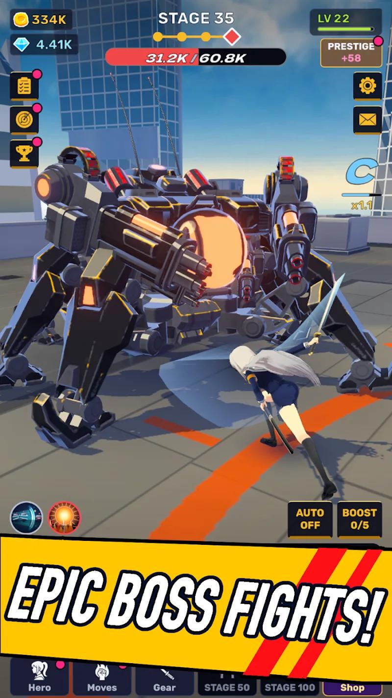 Blade Rush: Idle Sword Hero Screenshot 2