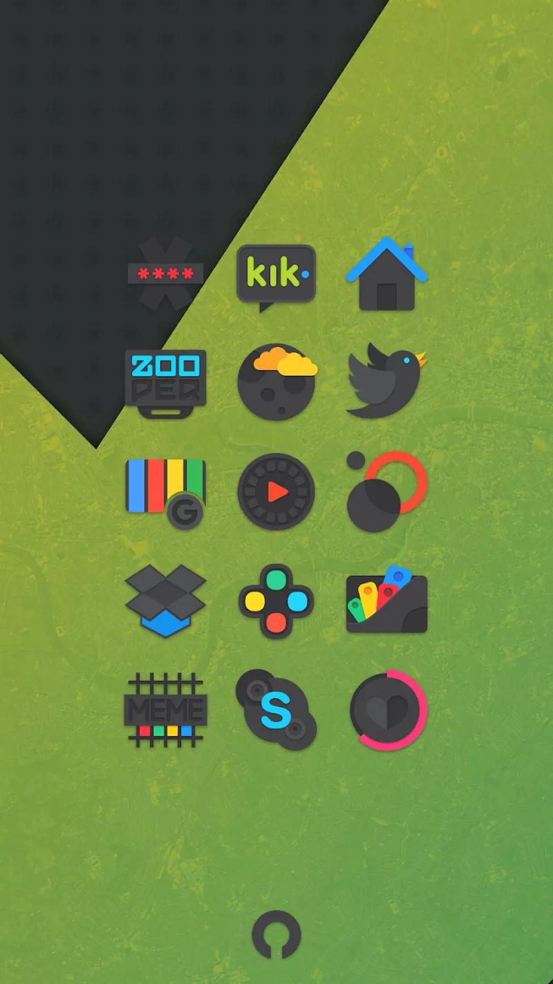 Crispy Dark Icon Pack Screenshot 3