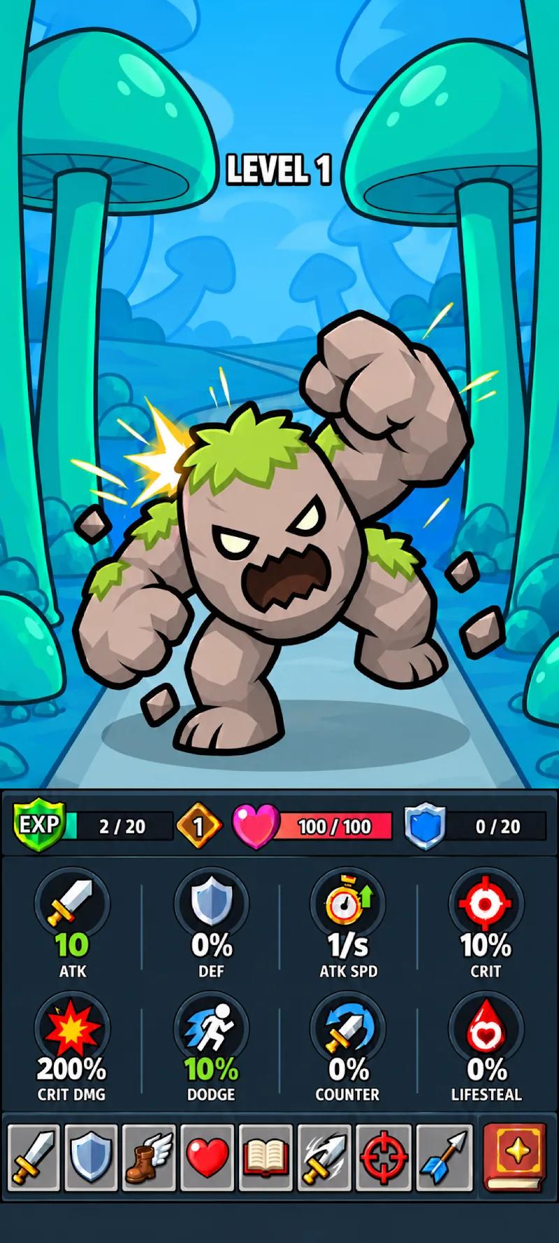 Loot Road: Epic Idle RPG Screenshot 1