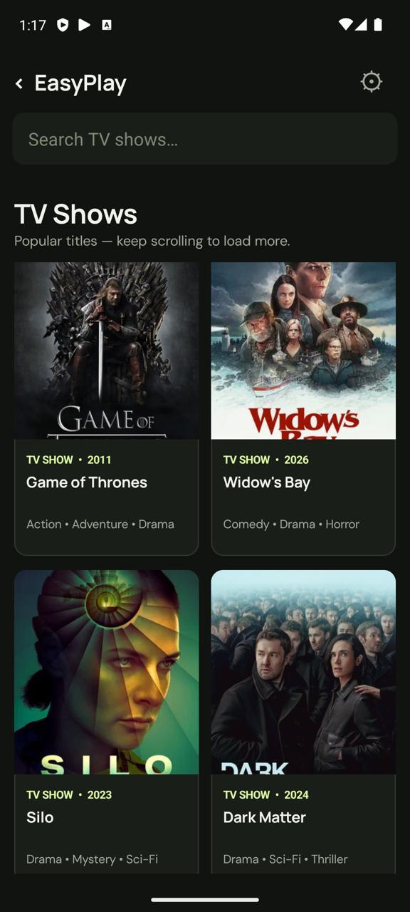 EasyPlay TV Screenshot 2
