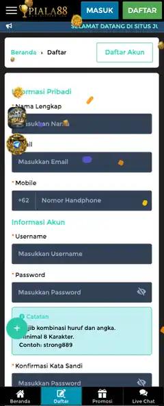 Piala88 Screenshot 3