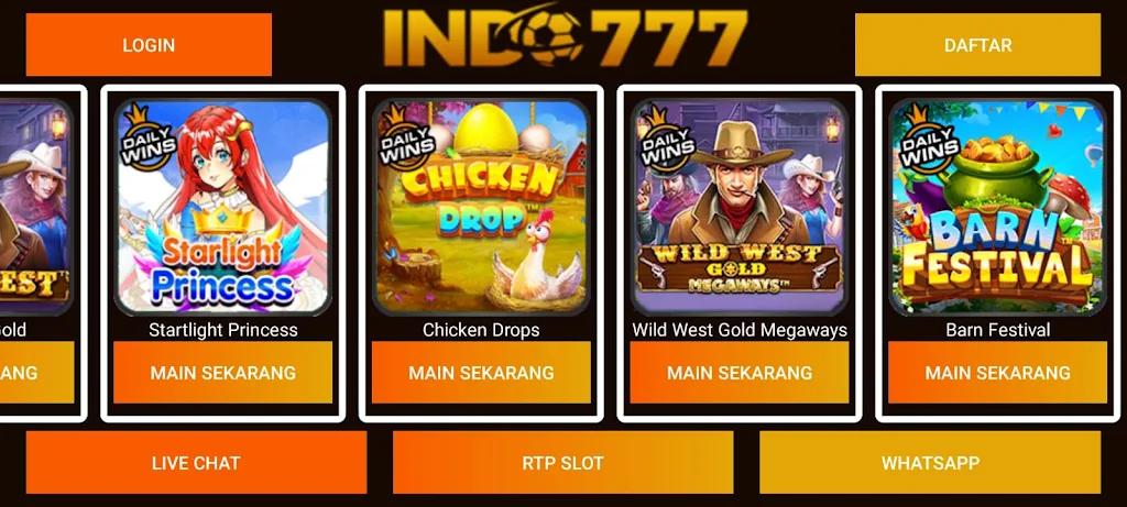Indo777 Screenshot 2