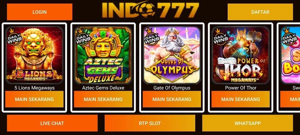 Indo777 Screenshot 1