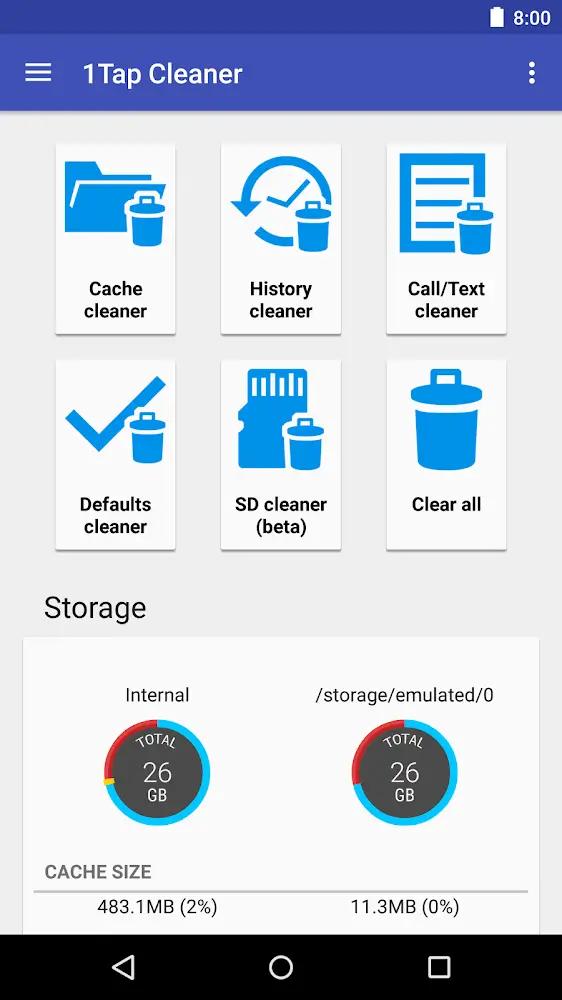 1Tap Cleaner Pro Screenshot 1