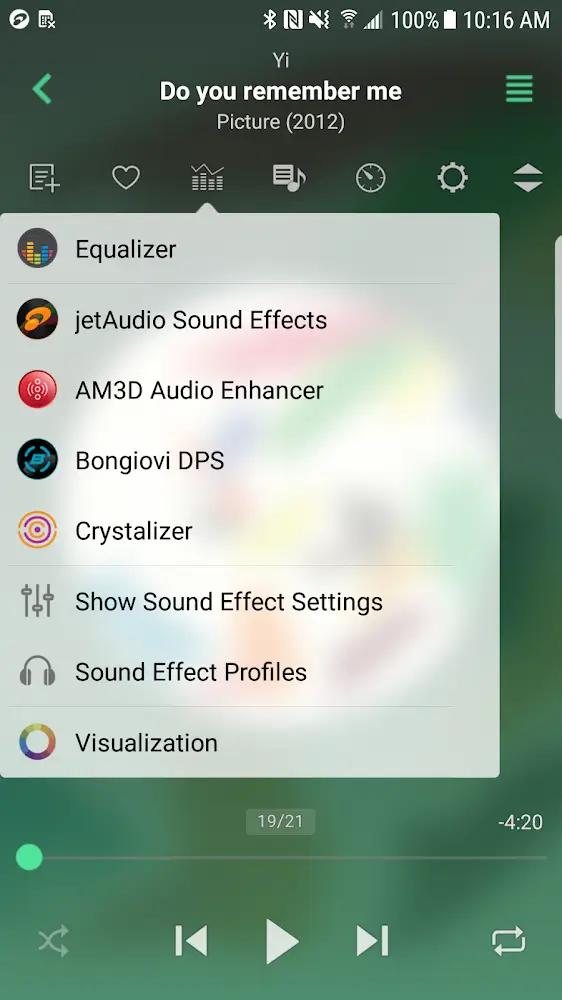 jetAudio HD Music Player Plus Screenshot 1