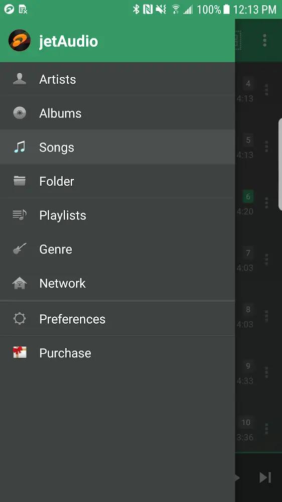 jetAudio HD Music Player Plus Screenshot 2