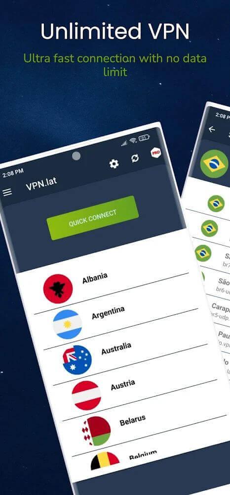 VPN.lat Screenshot 1