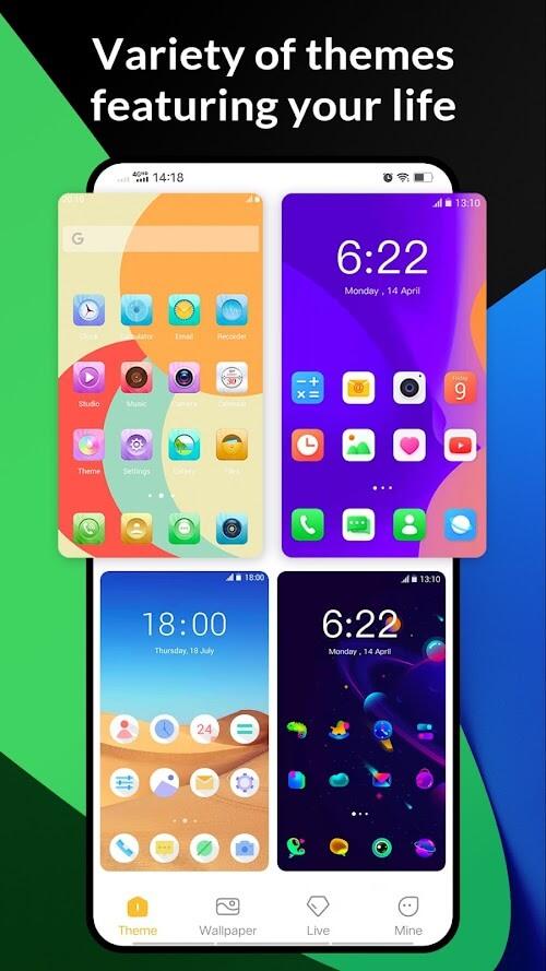 X Launcher Screenshot 1