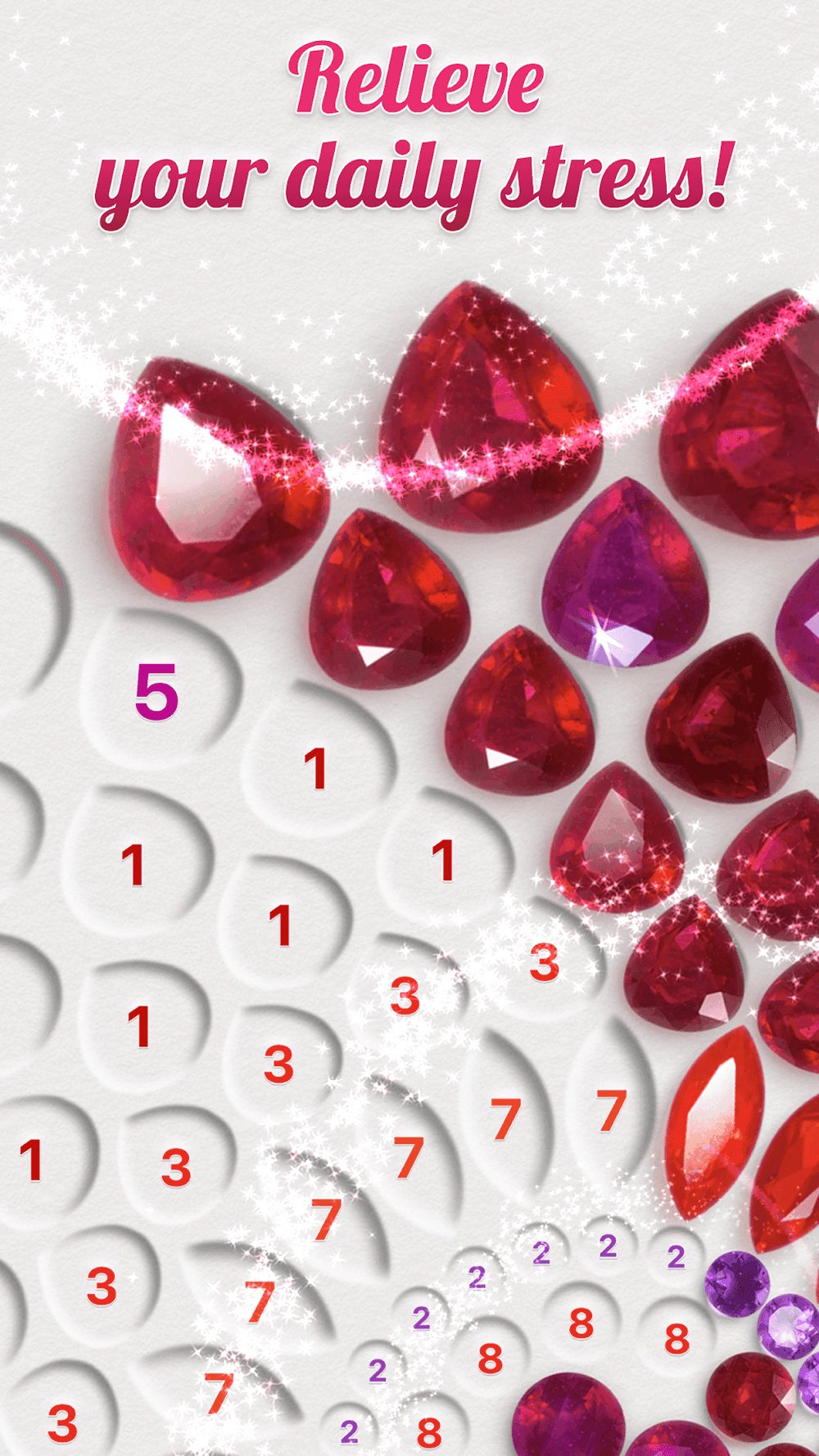 Dazzly Diamond Art by Number Screenshot 1