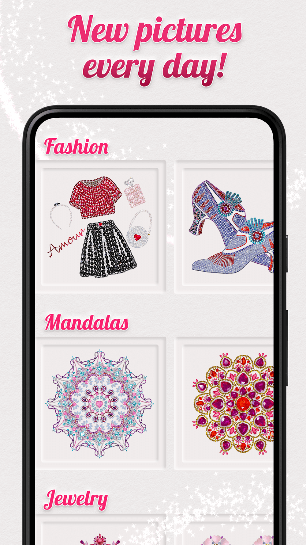 Dazzly Diamond Art by Number Screenshot 2