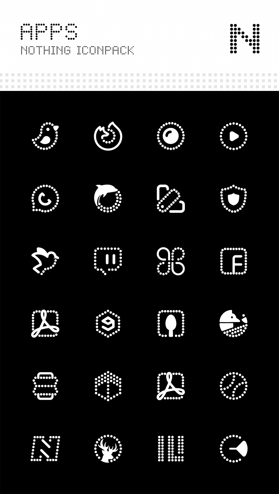 Nothing Icon Pack Screenshot 4