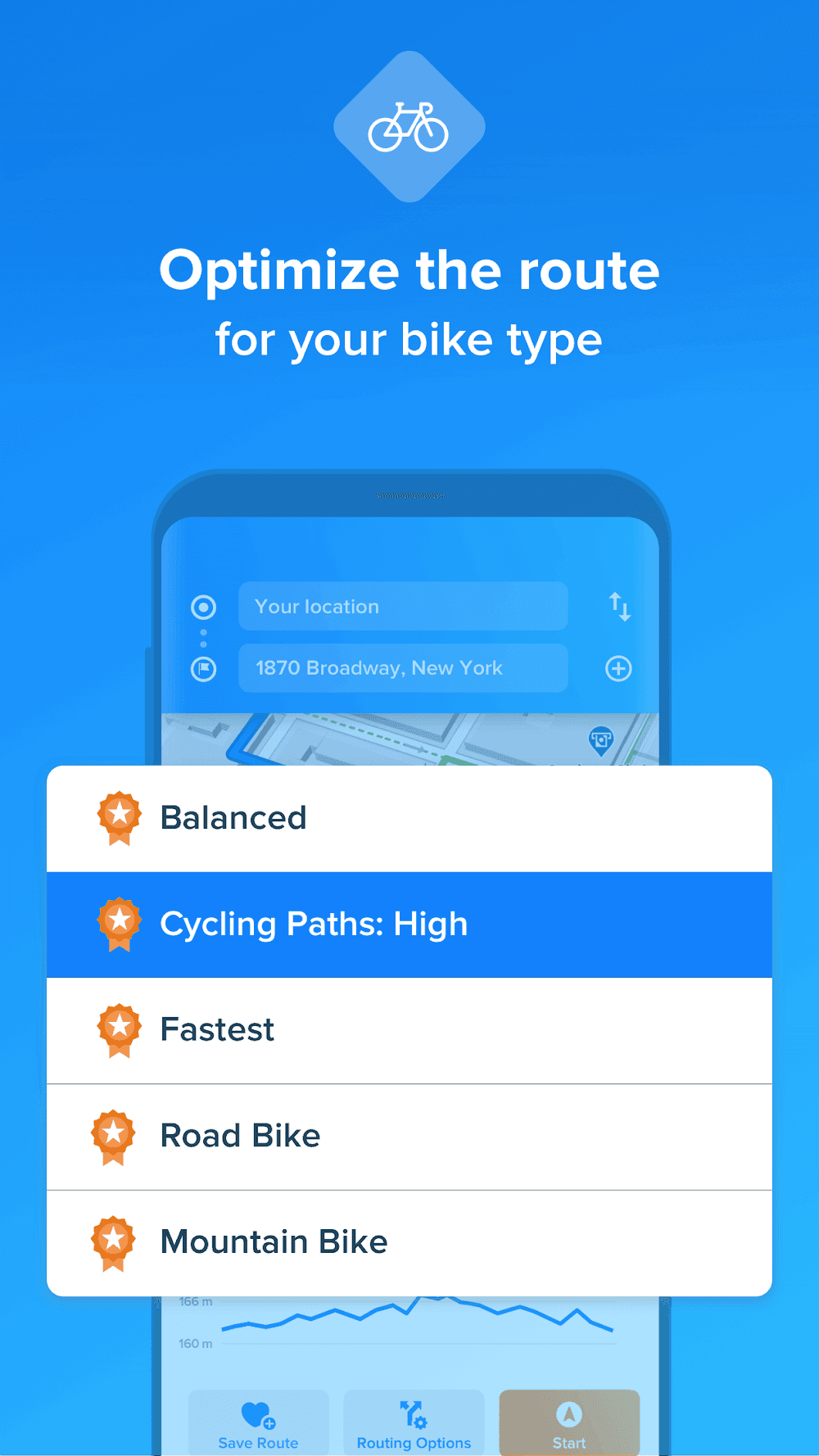 Bikemap Screenshot 4