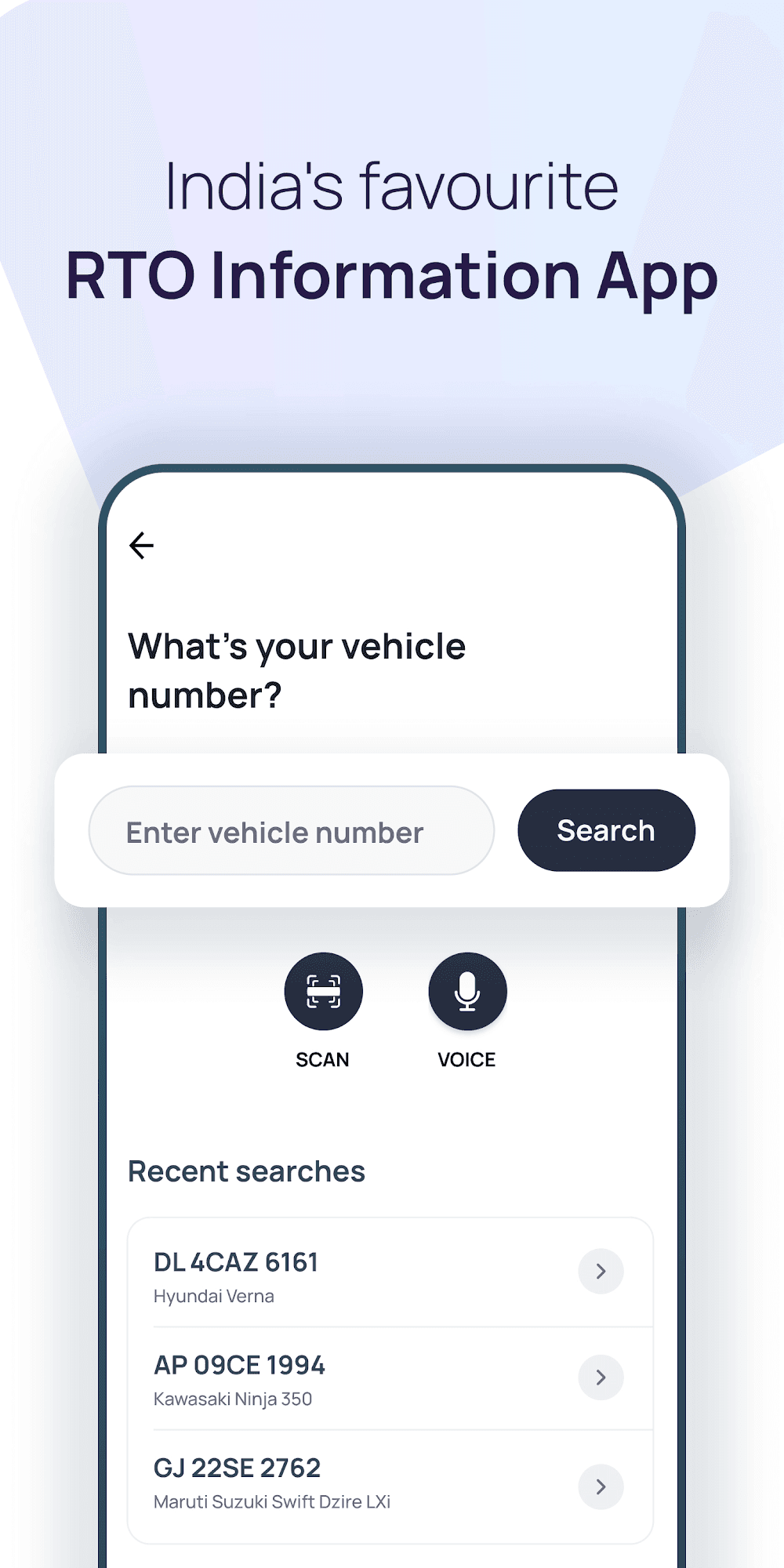 CarInfo - RTO Vehicle Information Screenshot 5