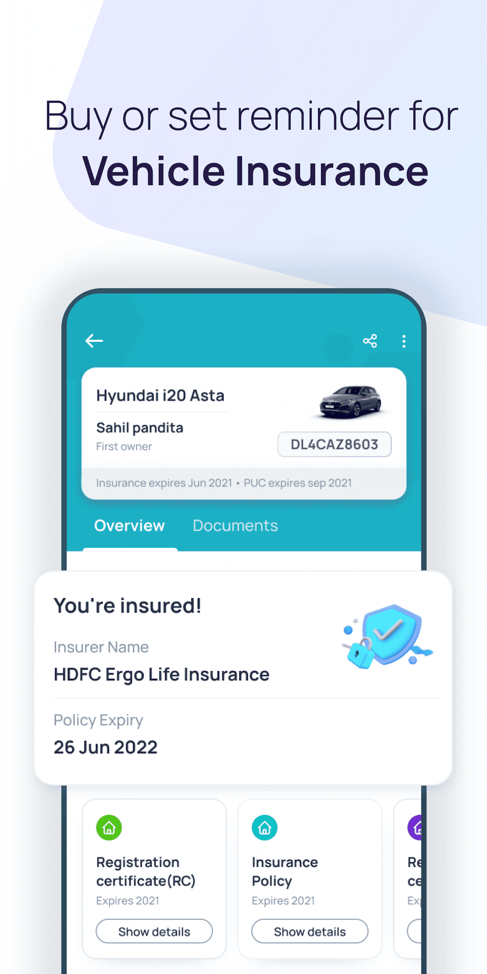 CarInfo - RTO Vehicle Information Screenshot 2
