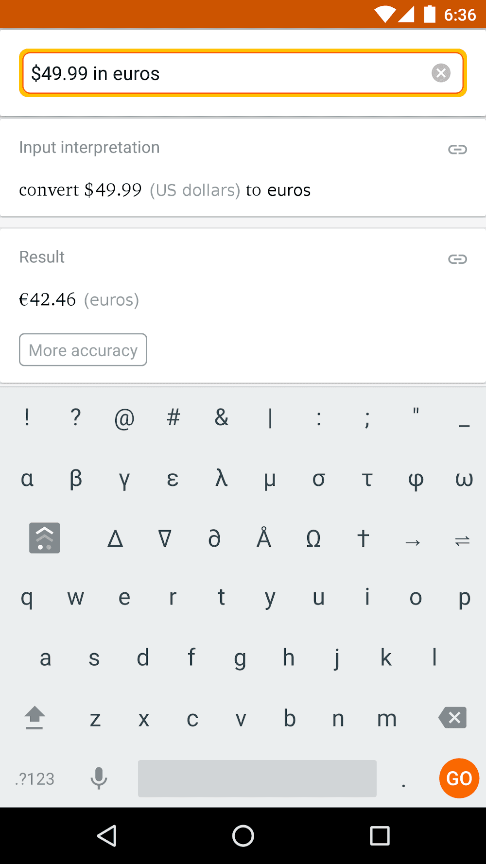 WolframAlpha Screenshot 6