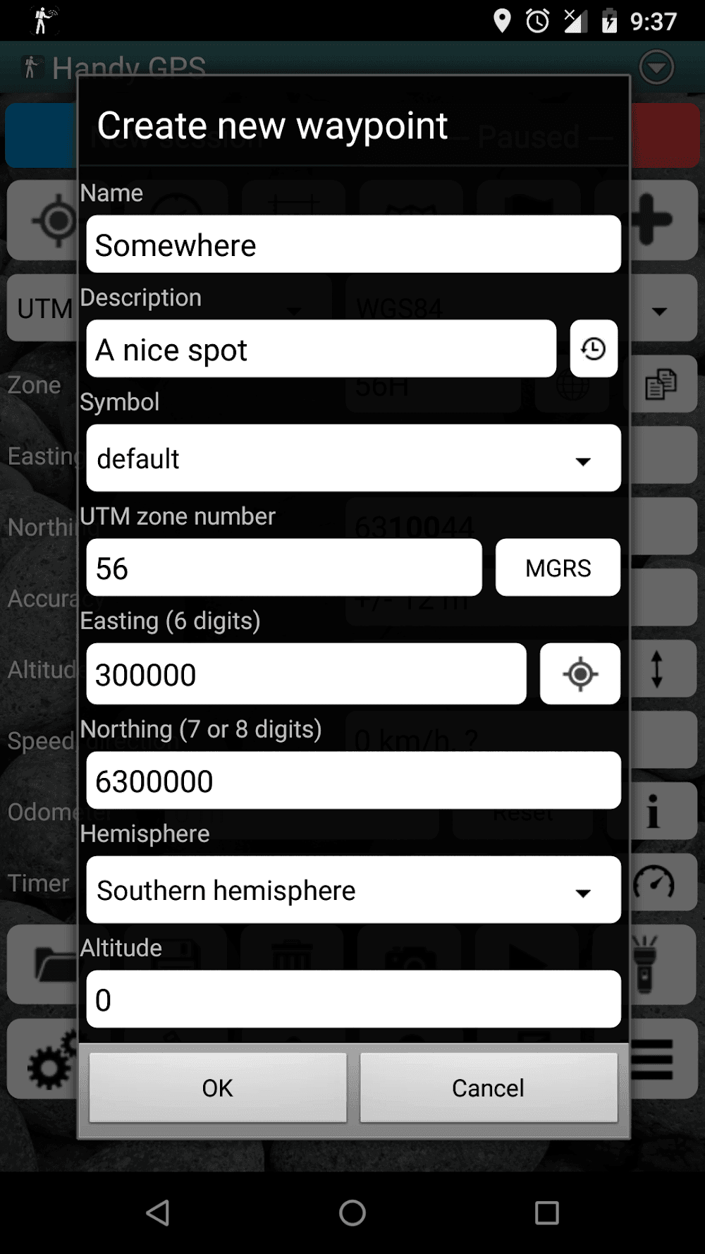 Handy GPS lite Screenshot 3