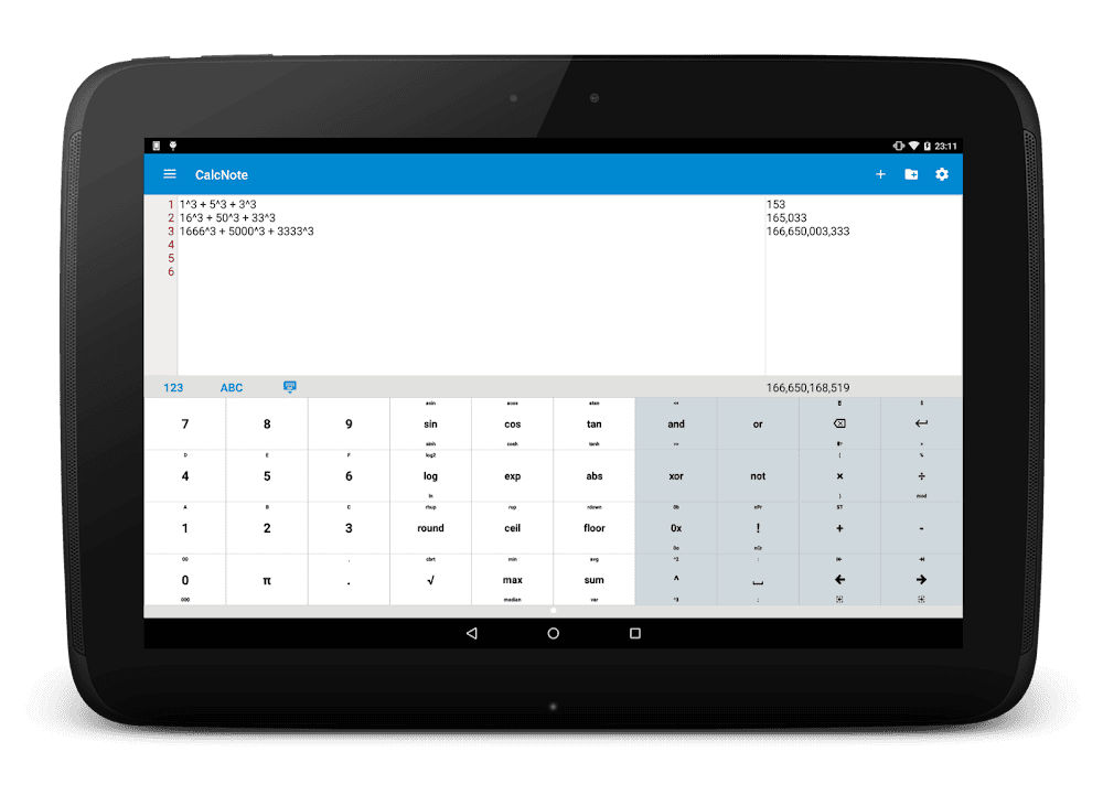 CalcNote Pro Screenshot 2