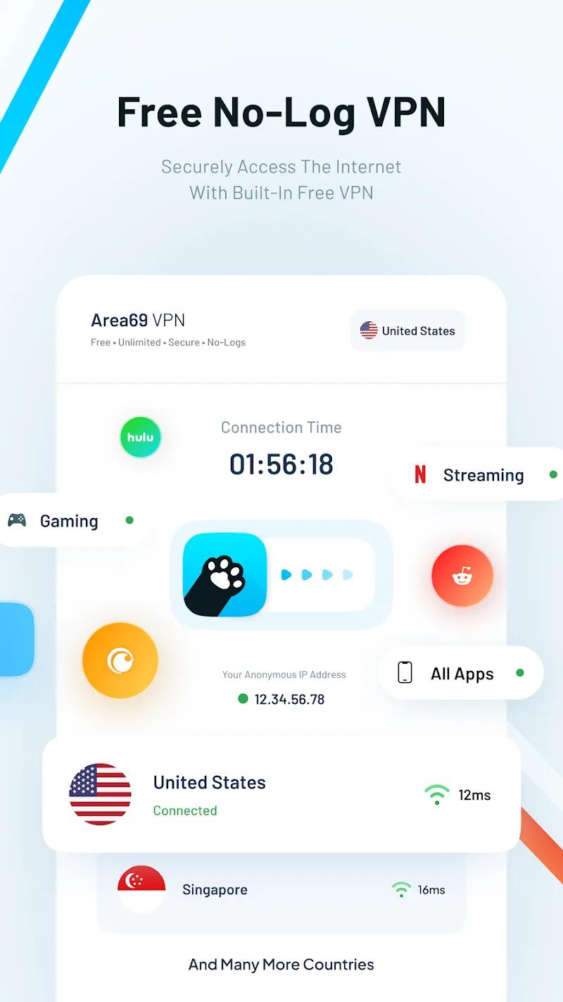 Pawxy VPN Screenshot 2