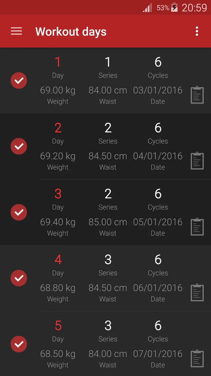Abs workout PRO Screenshot 1