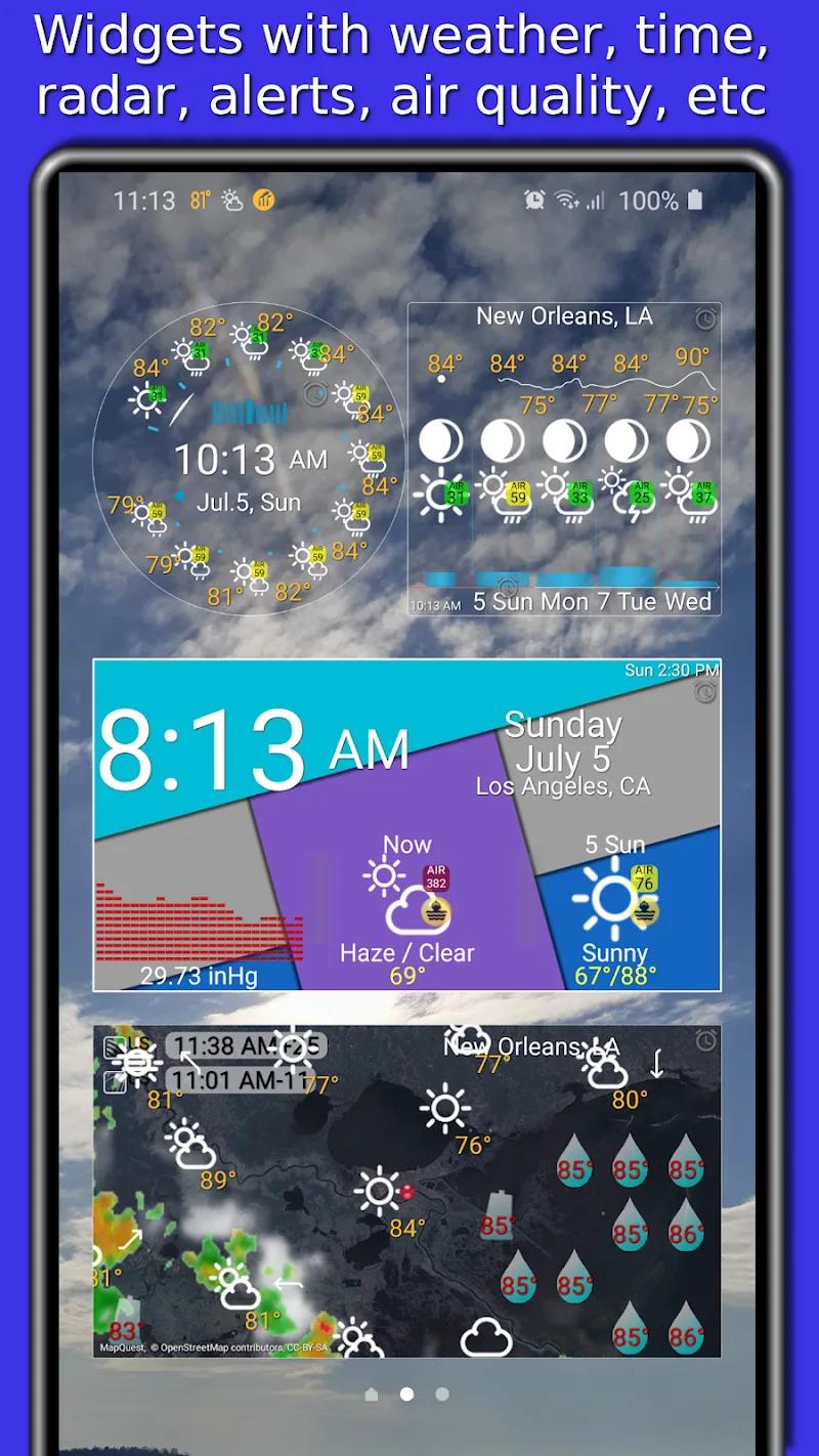 eWeather HDF Screenshot 2
