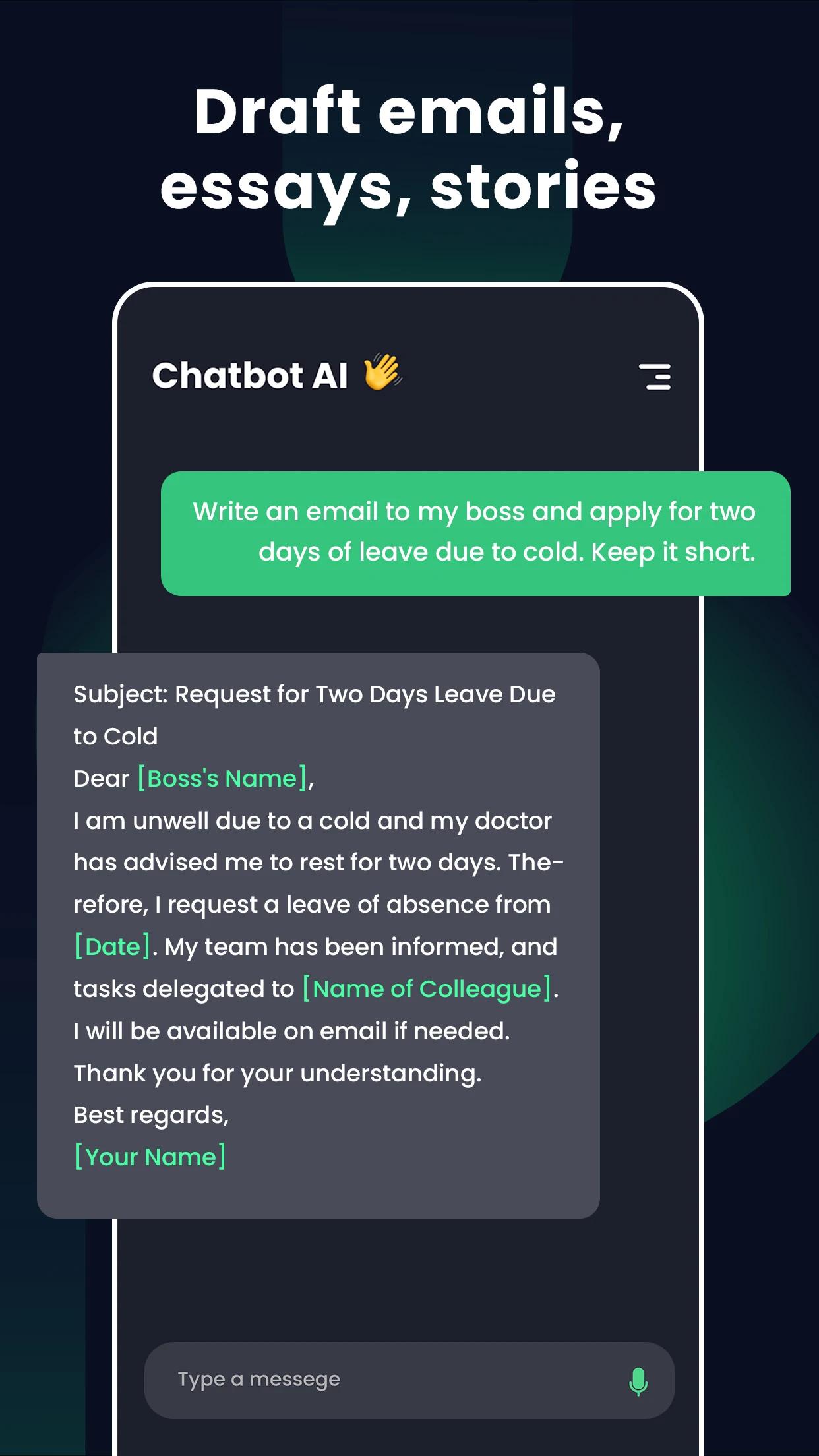 Chatbot AI Screenshot 5