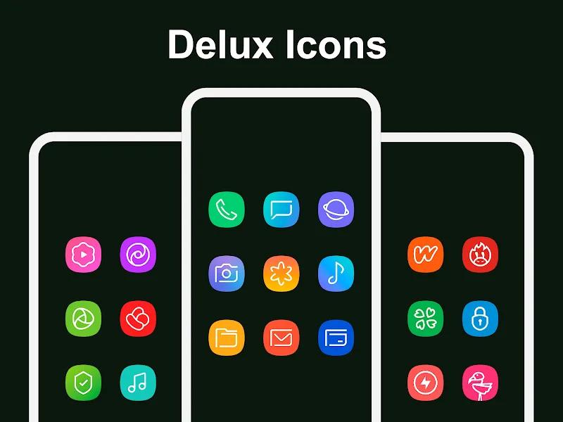 Delux - Icon Pack Screenshot 1