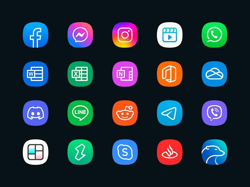 Delux - Icon Pack Screenshot 4