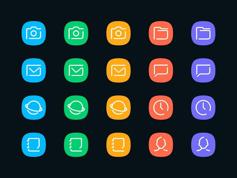Delux - Icon Pack Screenshot 5