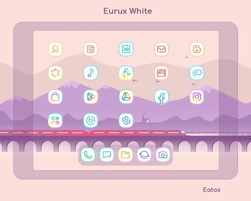 Eurux White - Icon Pack Screenshot 5