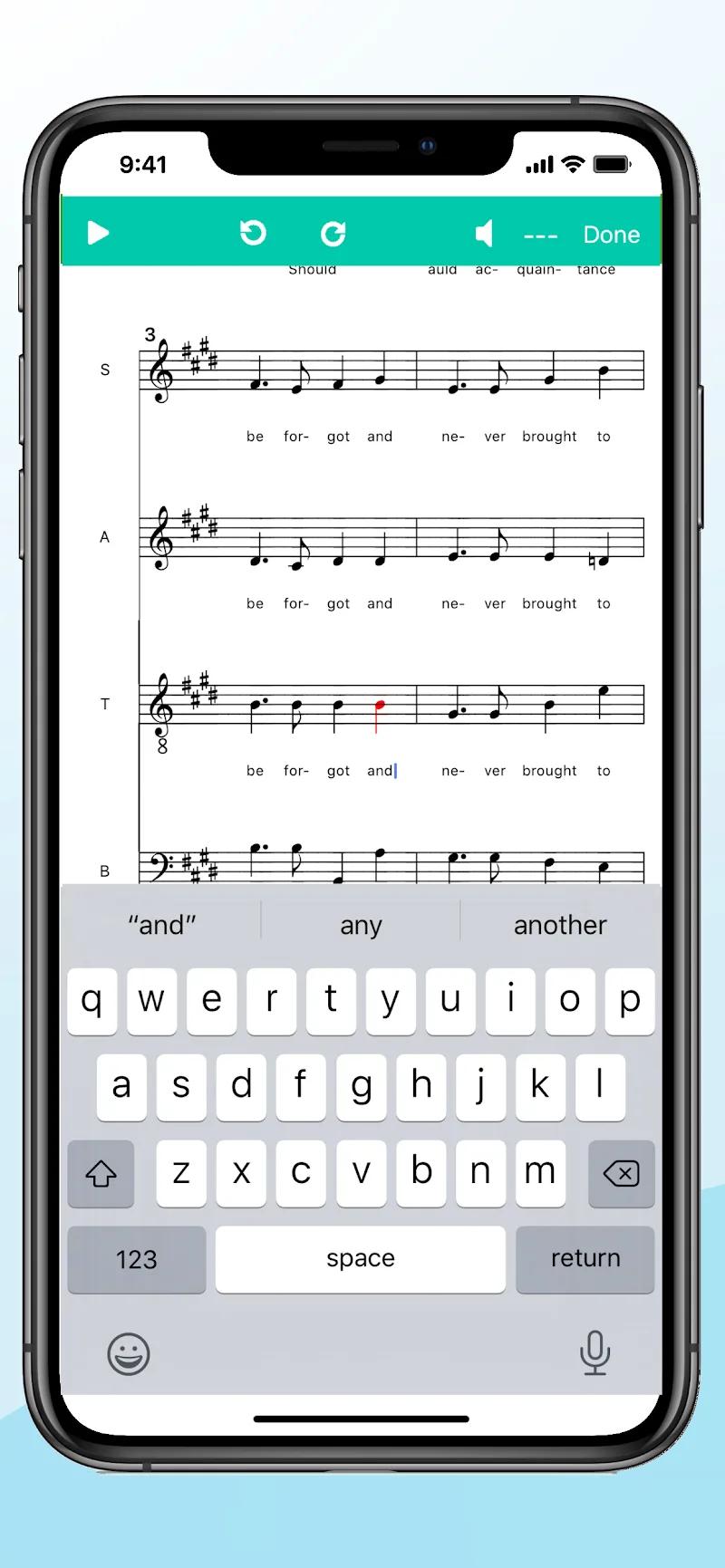 Score Creator Screenshot 2