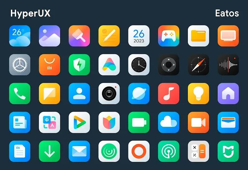 HyperUX - Icon Pack Screenshot 1