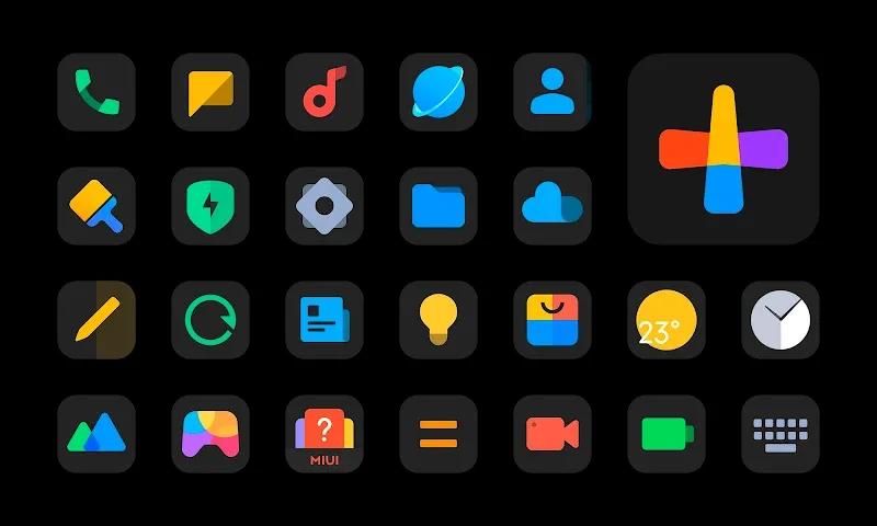 MiDark - Icon Pack Screenshot 1