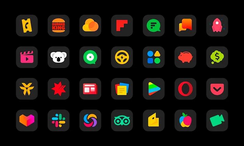 MiDark - Icon Pack Screenshot 2